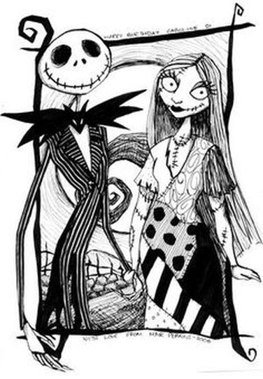 Jack The Pumpkin King Coloring Pages part 2